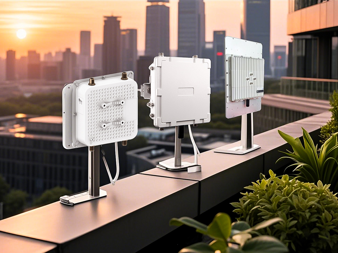 Wireless Microwave Bridge Communication System